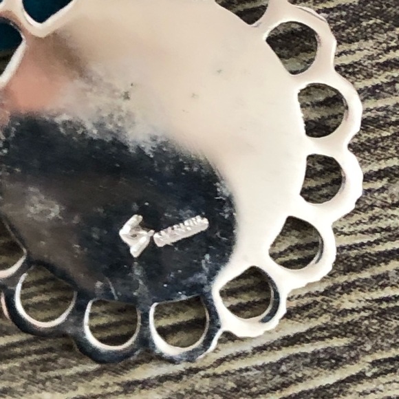 Vtg NOS Sterling Silver Happy Birthday Pendant - Picture 4 of 7